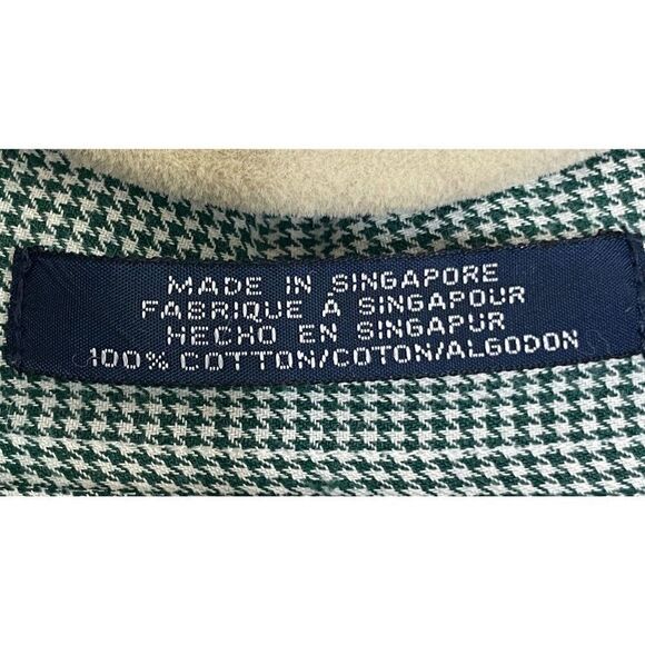 Tommy Hilfiger Tartan Plaid Flannel Button Down Shirt Size Large - Picture 5 of 6